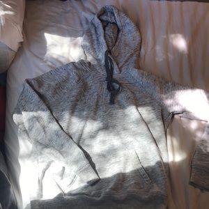light grey hollister sweatshirt